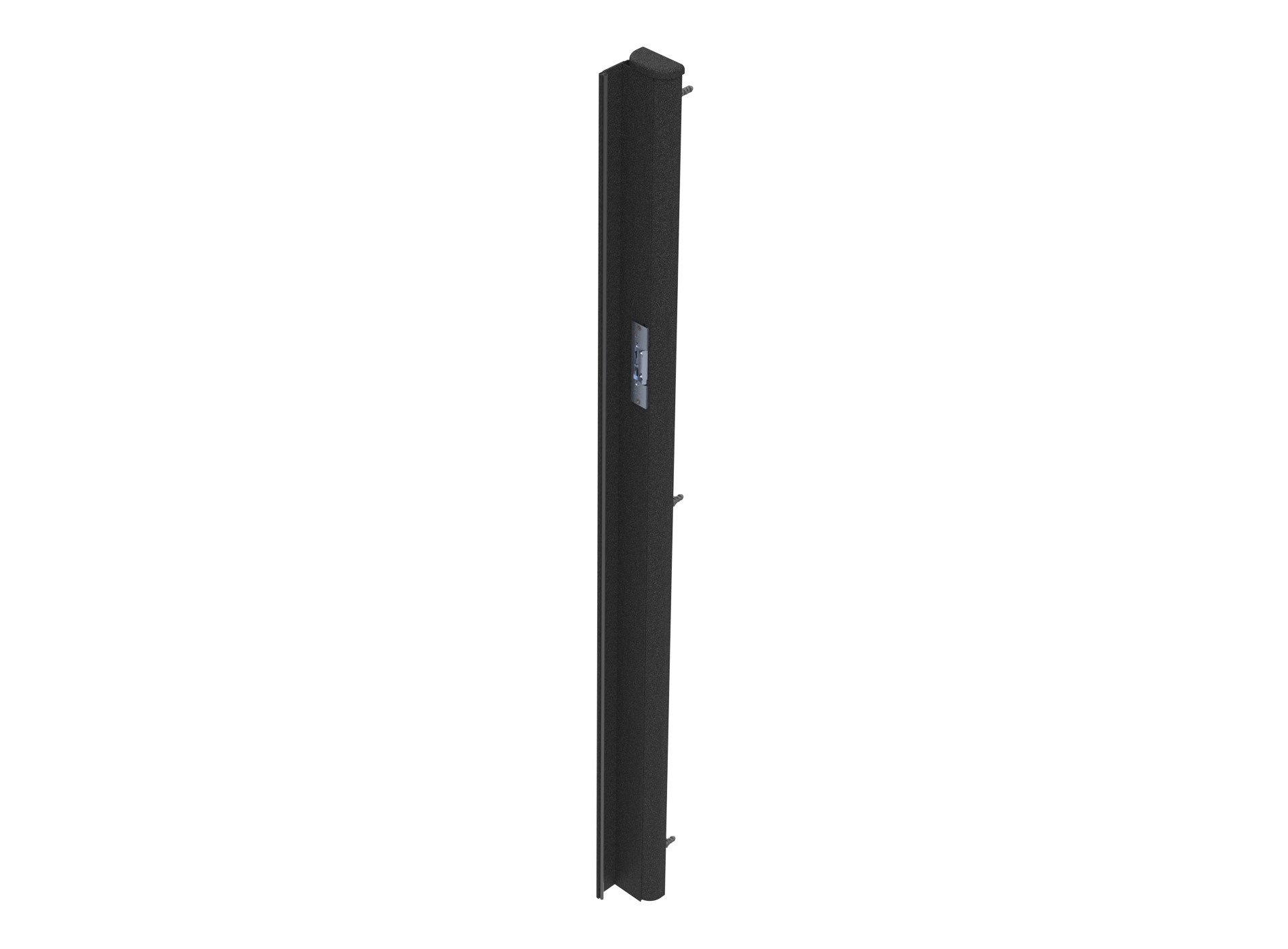 Kit gâche électrique Noir sablé 2100